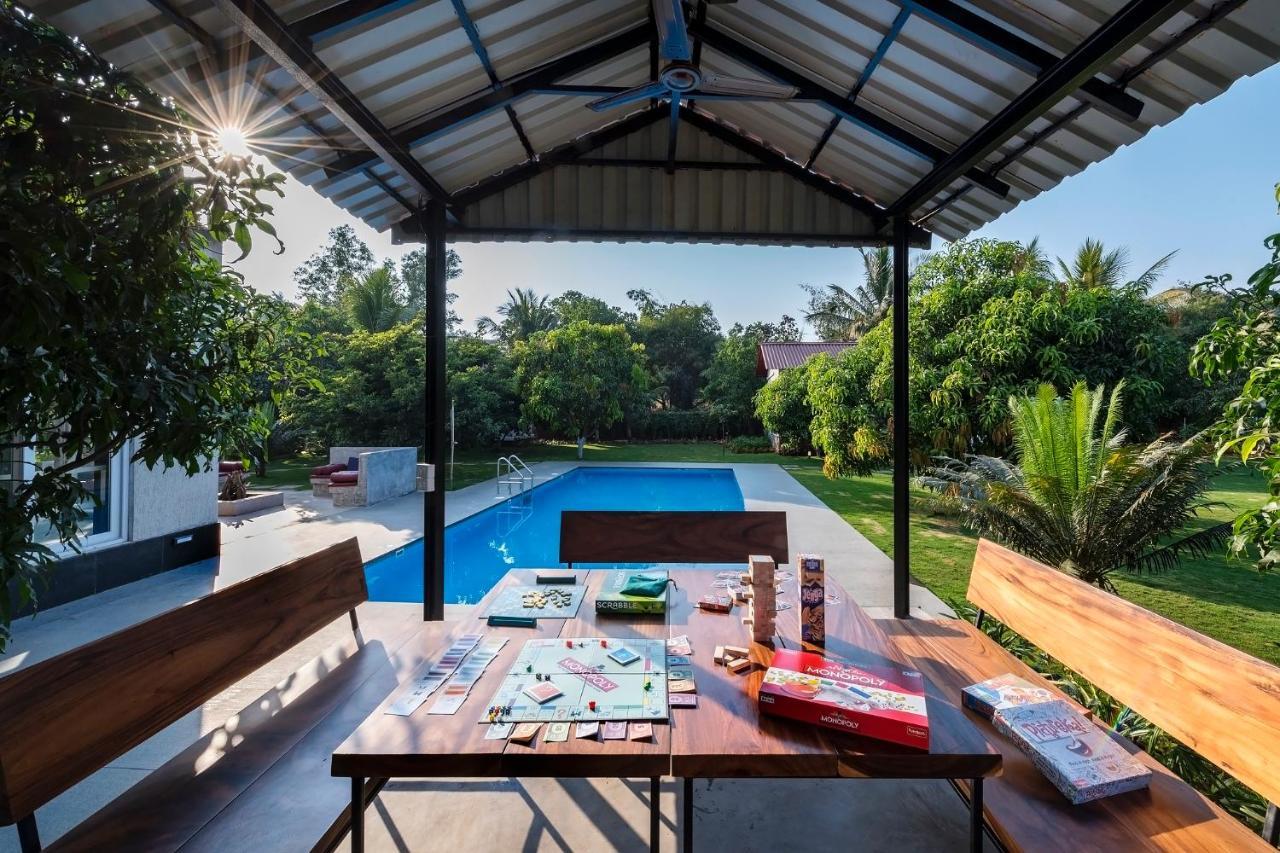 Saffronstays Casa Manga, Karjat - Pet-Friendly Pool Villa Near Nd'S Film World And Saltt Exterior photo
